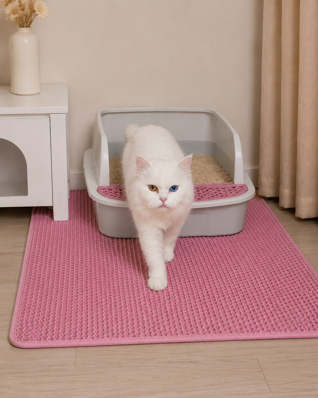 Lunara Litter Mat Double Layer  Non Slip