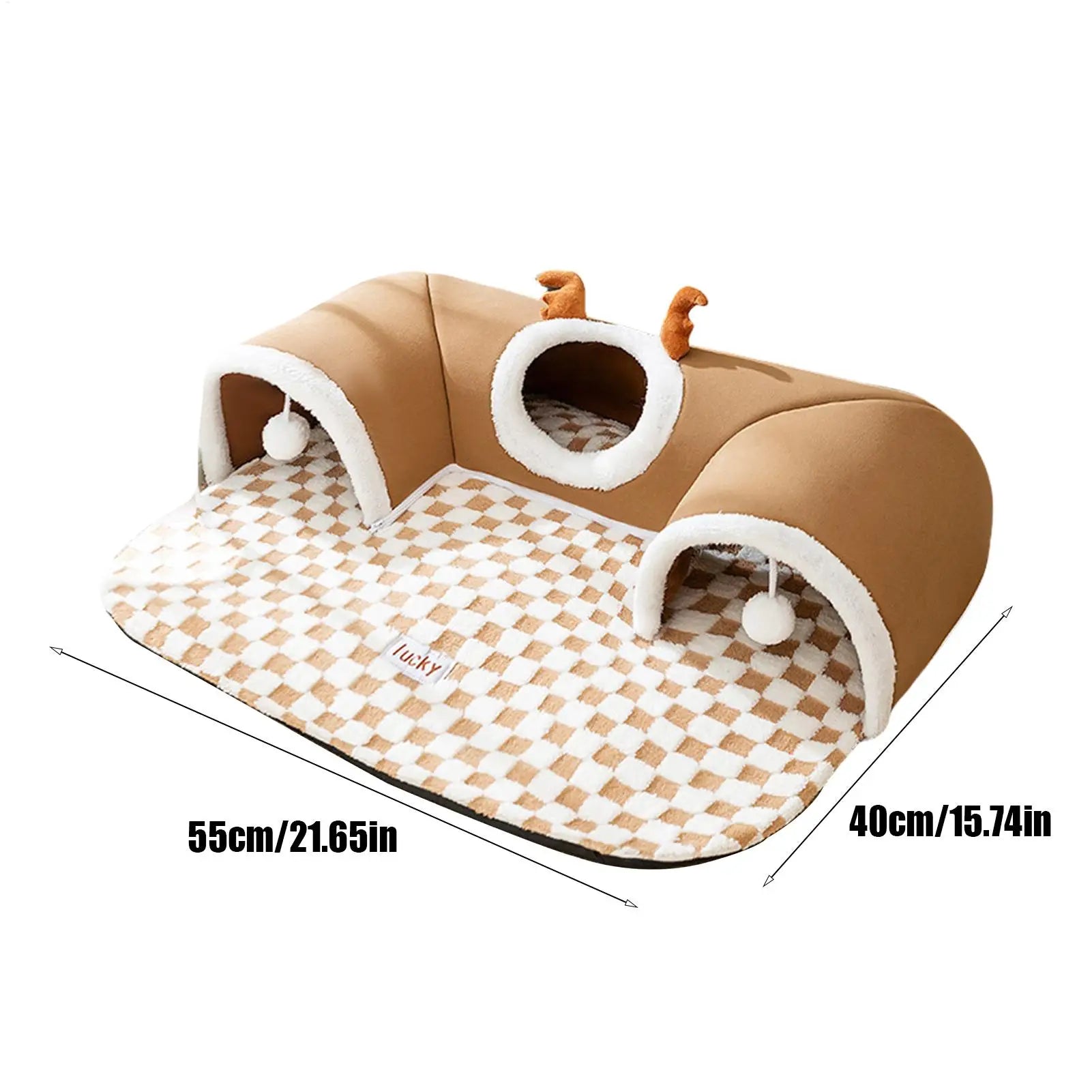 Lunara Den Tunnel Bed Warm Shelter