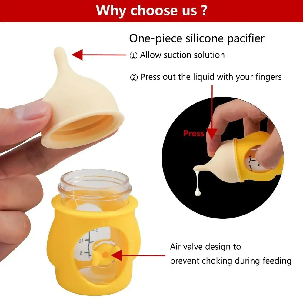 Lunara Feed 20 ML Silicon Kitten Feeding Bottle