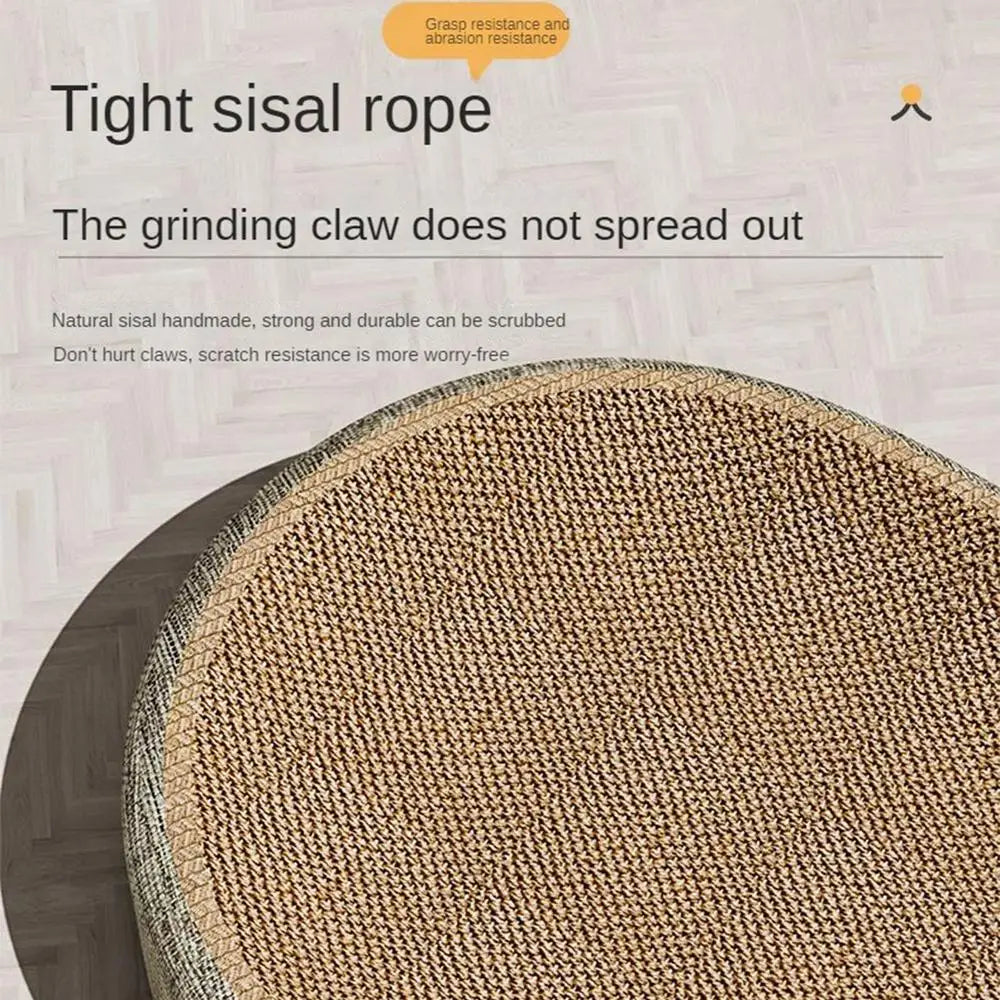 Lunara Scratch Luxury Oval Sisal Cat Scratching Nest