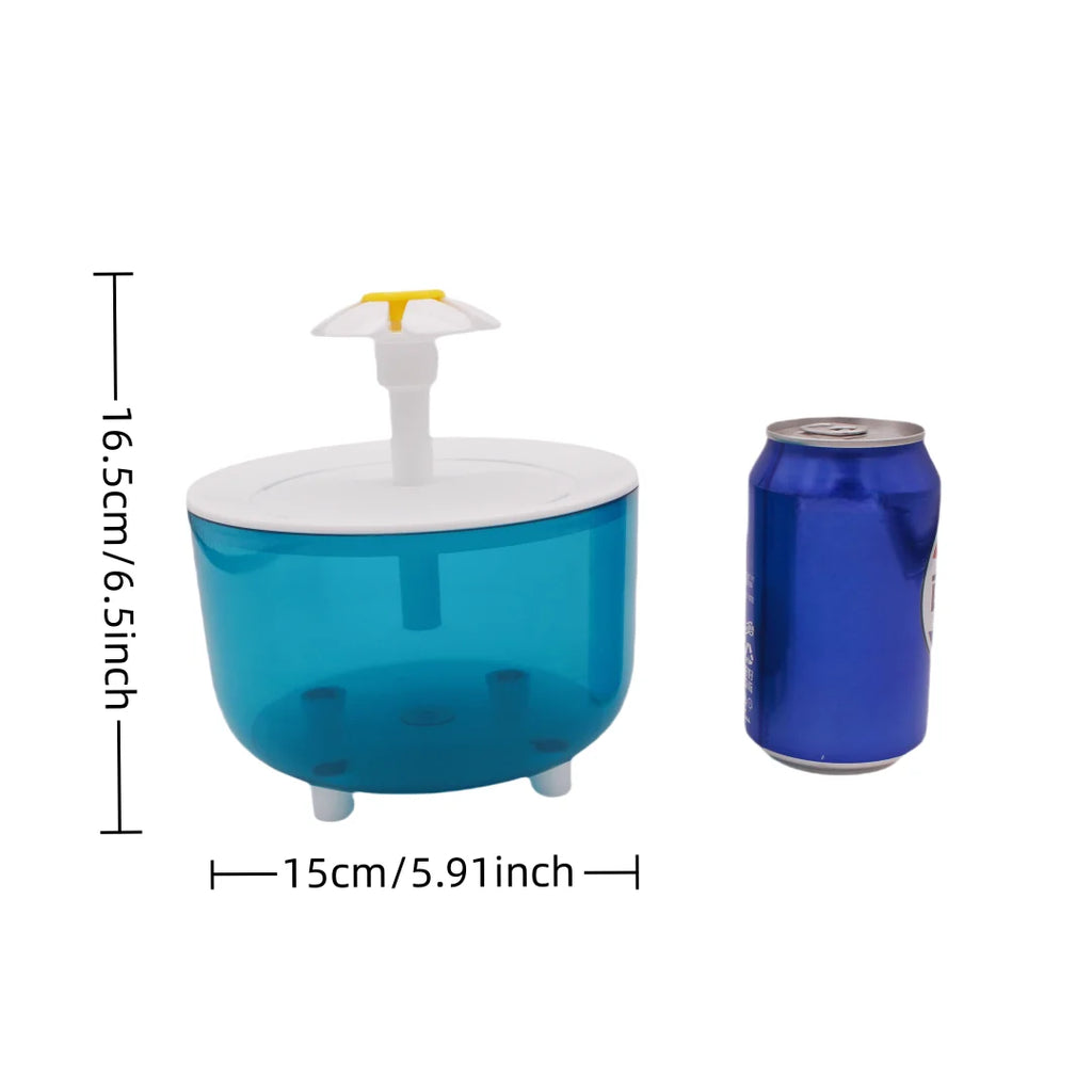 Lunara Flow 1.2L Silent Luxury Cat Water Fountain with Filter