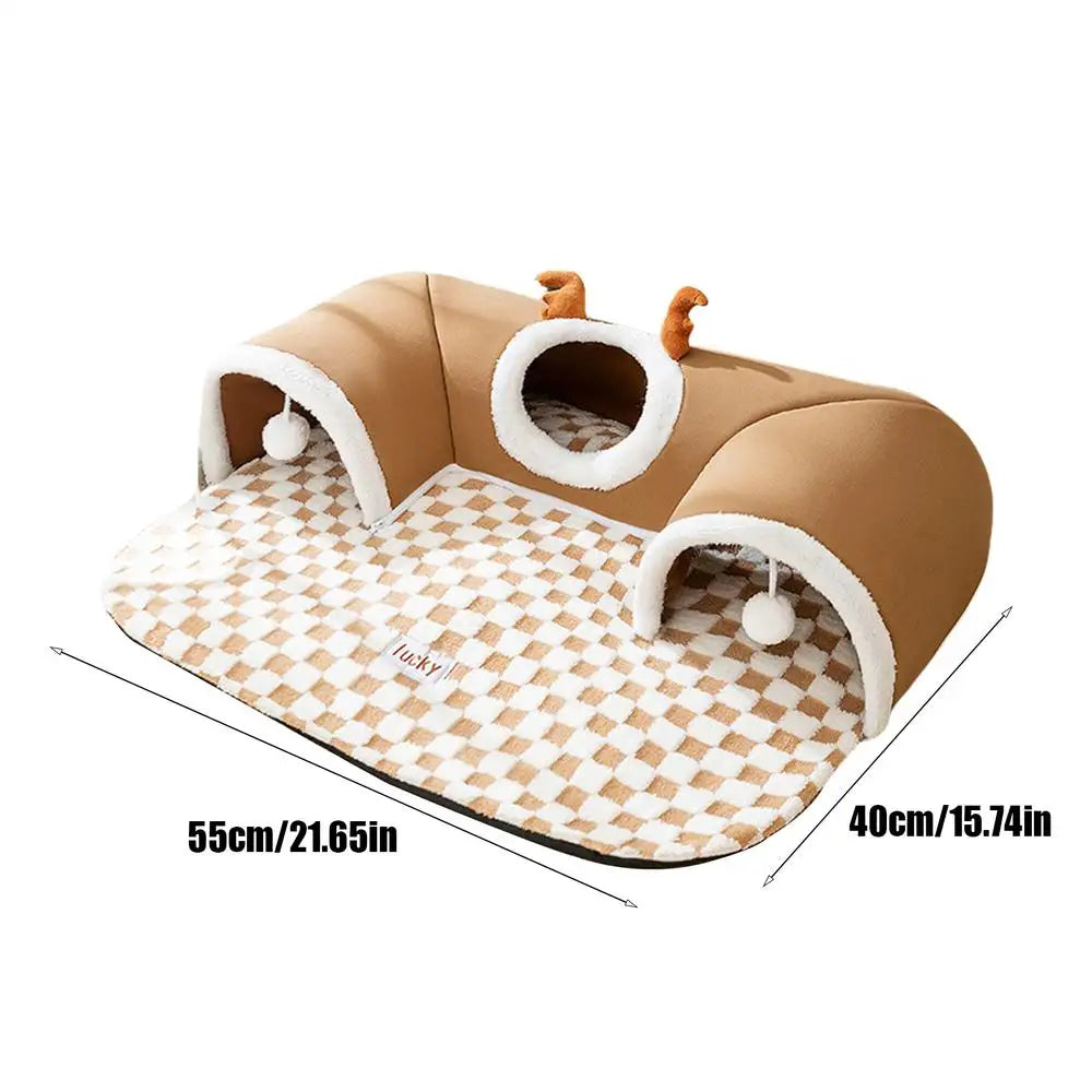 Lunara Den Tunnel Bed Warm Shelter
