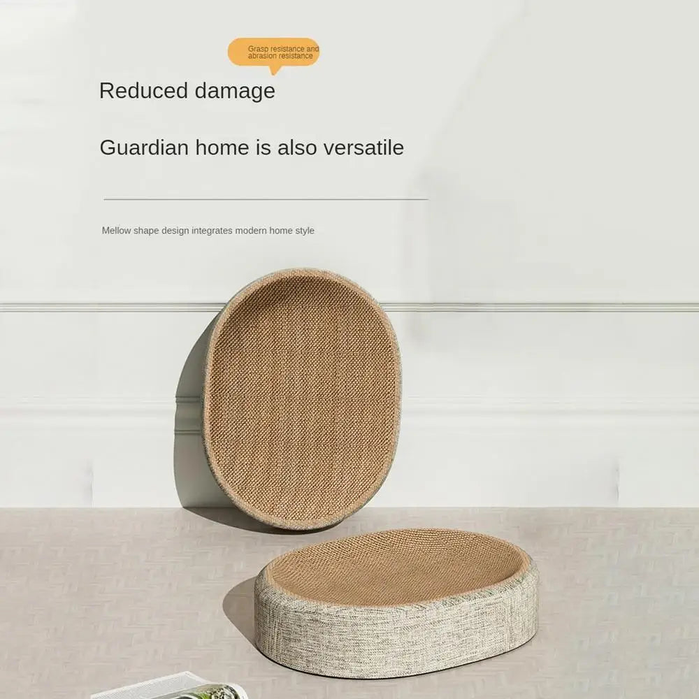 Lunara Scratch Luxury Oval Sisal Cat Scratching Nest
