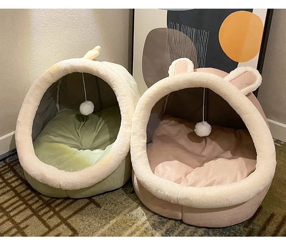 Lunara cave Luxury Cat Bed