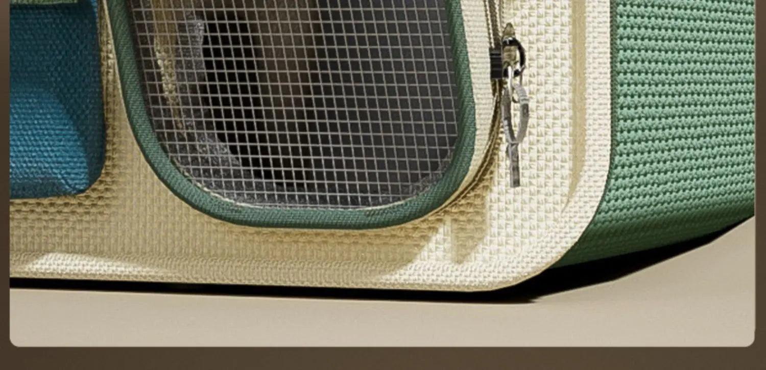 Lunara Roam Cat Carrier with Wheels Ideal for Travel Walking and Camping