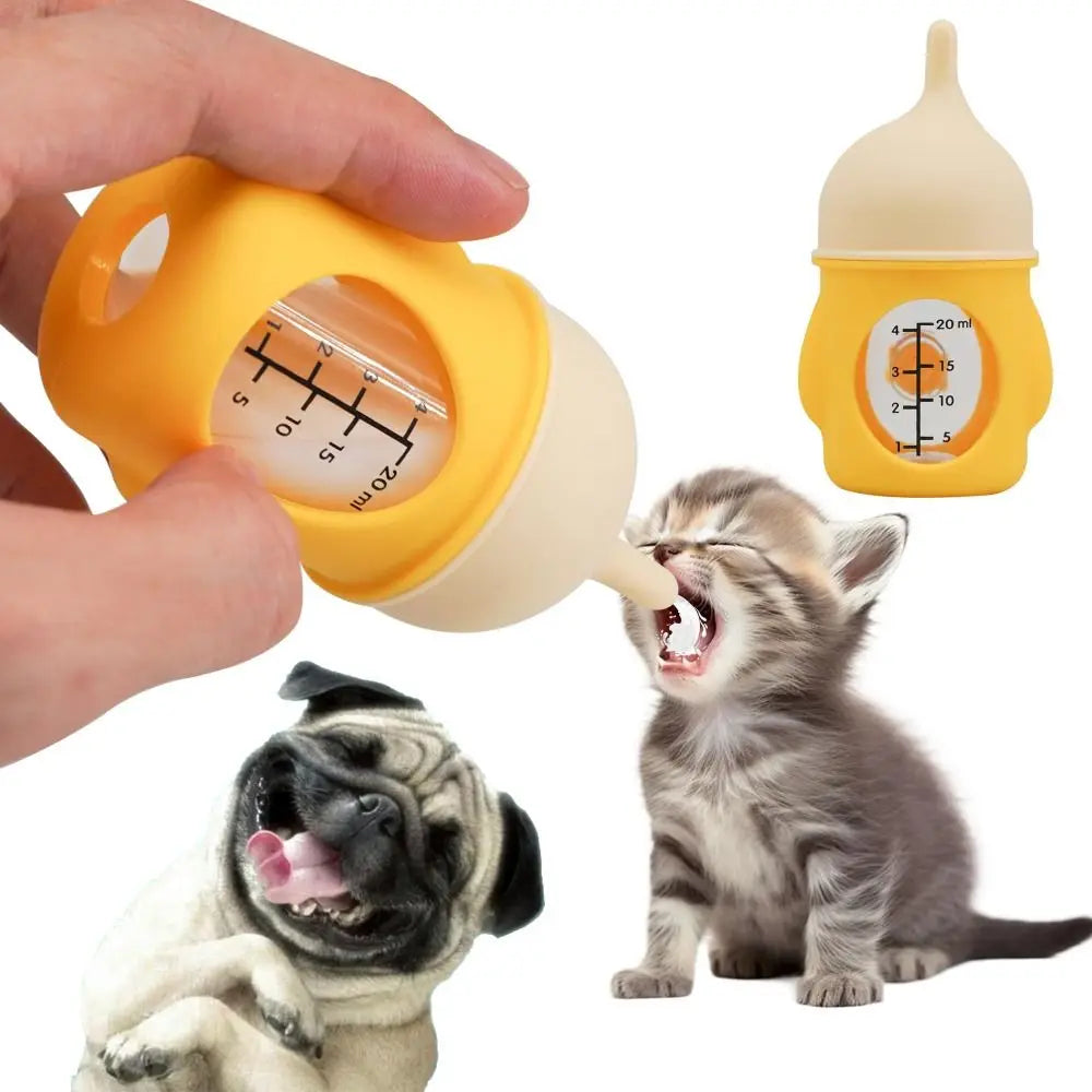 Lunara Feed 20 ML Silicon Kitten Feeding Bottle