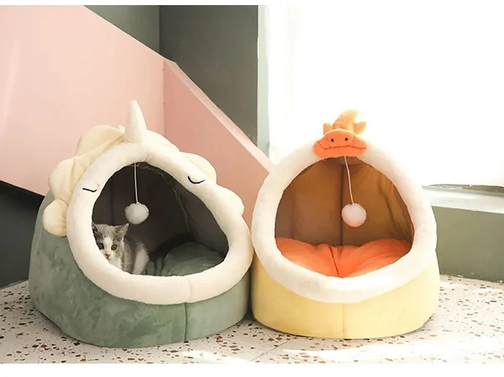 Lunara cave Luxury Cat Bed