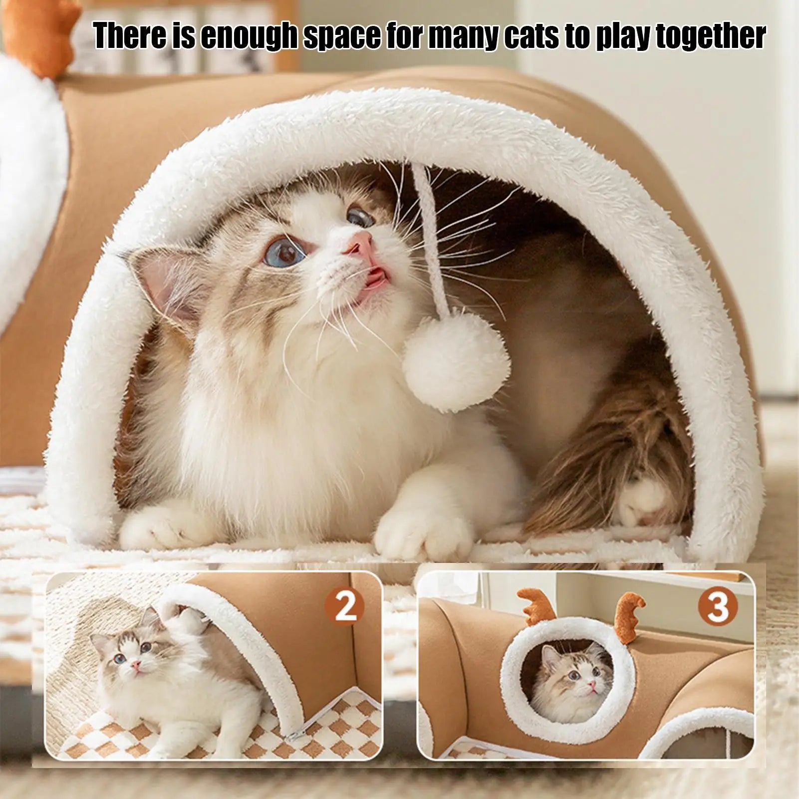 Lunara Den Tunnel Bed Warm Shelter